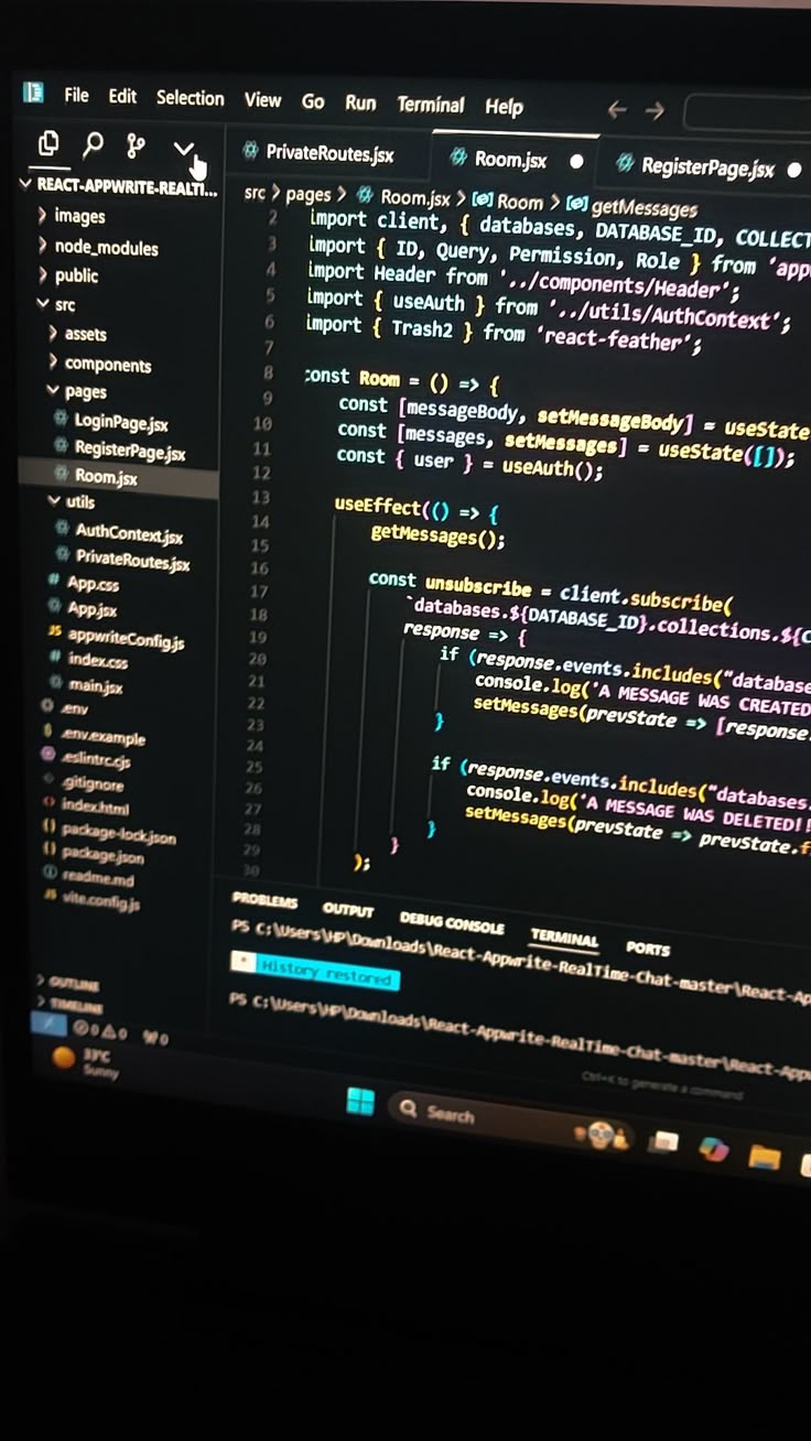 imagen de programación